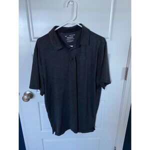 Men's Under Armour Dark Gray Polo XL